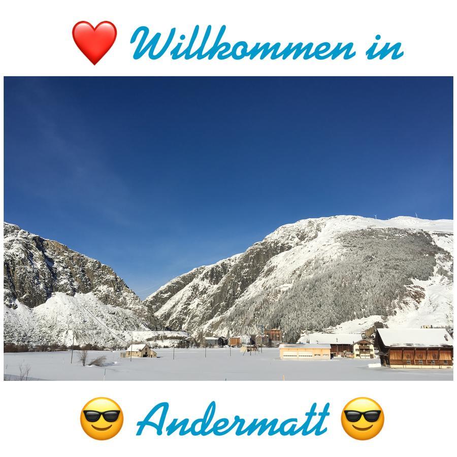 Privatzimmer / Bed & Breakfast Andermatt Esterno foto